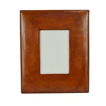 4 x 6" Buffalo Leather Photo Frame